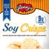 Glenny's Soy Crisps for Glenny's<br>Packaging design, 5 flavors in 2 sizes