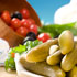 Israeli pickles image for packaging use for Sophia Foods