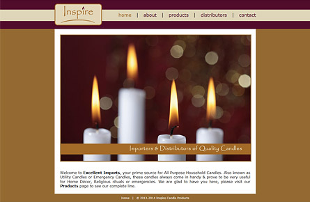 Inspire Candle Products | www.inspirecandleproducts.com